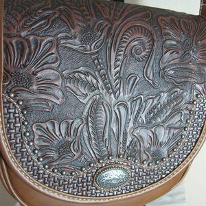 Trinity Ranch Cross Body Brown Purse